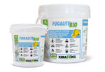 Resina en base acuosa hipoalergénica, referencia Fugalite Bio de Kerakoll. Color:  01. Blanco. Monopack 1x2 kg + 1x1 kg